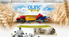 Desktop Screenshot of kilinctarmak.com